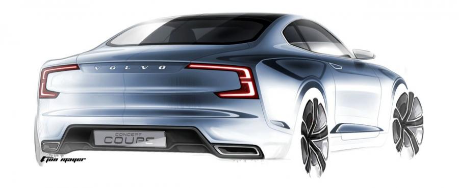 Эскиз Volvo Concept Coupe 2013 года  (фото 46 из 69)